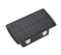 Lampes murales à LED,Lampes solaires de clôture à LED,Lampes solaires d'extérieur étanches,Lampe solaire de clôture,Plafonnier solaire