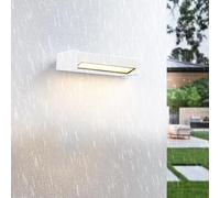 Lampes murales lumières Tirez la chaîne Interrupteur E27 Chambre Salon métal et Nuance en Verre givré Blanc (Chrome)
