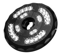 Lampes pour Parasol, LUCKYDIY a amélioré 28 lumières de parasol de LED avec trois modes d'éclairage et USB rechargeables pour des tentes de camping et une utilisation extérieure