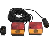 Lampes pour remorques 2 pcs. Rouge 10,5x5x9,5 cm 12V Classique