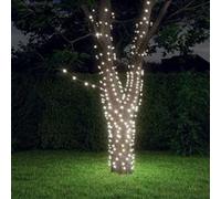 Lampes solaires 5 pcs 5x200 LED Blanc froid Intérieur Extérieur Blanc froid G