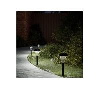 Lampes Solaires d'Allées et Piquets de Sol RVB Éclairage Patio Jardin vidaXL