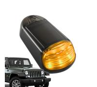 Lampes solaires de cabine de camion, lumières de plafond pour camion, lumières de marquage de cabine de camion à 12 LED, lampe d'éclairage de camion adhésive étanche pour remorques SUV