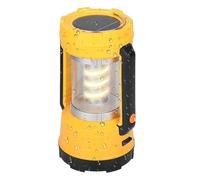Lampes solaires de camping : lampe de camping avec poignée élastique | Lumière de camping rechargeable, lanterne solaire de randonnée, lumière LED légère pour l'aventure en plein air Sac à dos de nuit