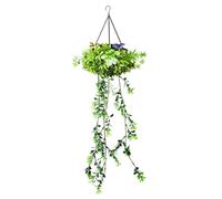 Lampes solaires de jardin - Guirlande de vigne artificielle à LED, lumière solaire réaliste, guirlande de lierre étanche | Éclairage décoratif à suspendre pour balcon, porche, terrasse, clôture, cour