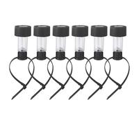 Lampes solaires de piscine, 6 pièces avec sangle réglable | Lampe solaire au bord de la piscine, éclairage de terrasse, jardin, patio, jacuzzi, étang, spa, événement, vacances