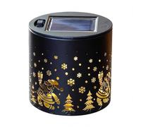 Lampes solaires de projection étanches pour lanternes de vacances | Applique murale décorative de Noël pour parc de vacances, jardin, terrasse, cour, paysage, allée A