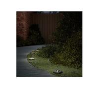 Lampes solaires de sol et piquets de sol extérieur 4 pcs, éclairage solaire au sol, éclairage de paysage solaire à 4008194