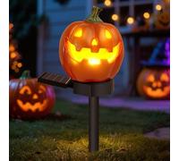 Lampes solaires décoratives d'extérieur, citrouille, décoration de jardin, IP55, résistantes aux intempéries, citrouille, lampes solaires à LED, citrouille, chemin, pour décoration de jardin