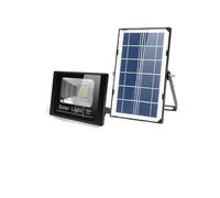 Lampes solaires d'extérieur étanches avec batterie de 5000 mAh, projecteur à économie d'énergie pour patios, cours et allées