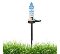 Lampes solaires d'extérieur étanches | Lampe de jardin en forme de tour de guet | Décoration lumineuse imperméable pour porche, paysage, tonnelle, piscine, terrasse, jardin, clôture, cour, balcon