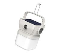 Lampes solaires d'extérieur LED de camping rechargeables par USB Lumière de nuit portable avec crochet Lampe de nuit facile à nous