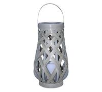 Lampes solaires d'extérieur lumineuses - Lampes solaires d'extérieur résistantes intempéries - Lanterne solaire en rotin portable pour voyage, camping ou fête