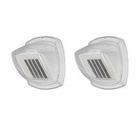 Lampes Solaires D'extérieur, Petite Lampe Murale Solaire D'extérieur, Mini Lampe Murale De Jardin Pour Jardin, Cour, Patio, Cour, Clôture, Poteau D'escalier, Rampe Murale (vendue En 2 Ensembles De 8 L