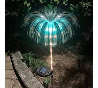 Lampes solaires d'extérieur pour jardin, feu d'artifice coloré, chaud, étanchéité IP65, pour extérieur, pelouse, méduse, lampe de jardin, terrasse, allée, paysage, décoration de rue, pour allée,