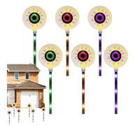 Lampes solaires d'halloween sur Piquet en Forme de, lumières de Jardin, décorations extérieures, lumières LED étanches pour allée de Jardin et CE