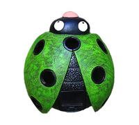 Lampes solaires en forme de coccinelles pour jardin - Lampe LED largement utilisée, lampe de cour étanche | Décoration à énergie solaire pour cour, rail de porche, éclairage de jardin, décoration de