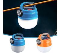 Lampes solaires extérieures, veilleuse de tente de camping portable, avec 6 modes d'éclairage, avec crochet de suspension, étanche IP65, lampe de tente extérieure portable for randonnée, pêche, campin
