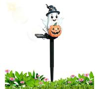 Lampes Solaires Halloween Extérieur Sculpture Décorative en Résine