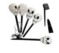 Lampes Solaires Halloween sur Piquet 5 Pièces Sculpture Lumineuse