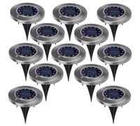 Lampes solaires ? LED automatique 12 quantites pour votre jardin marque Maclean. [EEK: G]