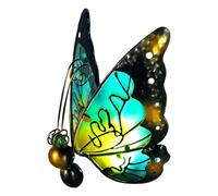 Lampes Solaires Papillon Extérieur Multicolore | Étanche Pour L'Extérieur, Lampes Papillon, Déco Pelouse, Ornement Jardin, Mauvais Temps, Pluie, Neige, Fêtes Nocturnes, Déco