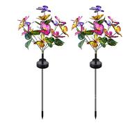 Lampes Solaires Papillon Pour Jardin Extérieur