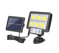 Lampes solaires pour extérieur, Split Solar LED d'extérieur - Avec capteur de mouvement - Étanche IP65 - Avec câble de 5 m