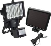 MCE442 Lampes solaires Projecteur à LED avec détecteur de mouvement Projecteur solaire Applique murale solaire détecteur de crépuscule P44 6 W 360