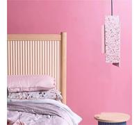 Lampes suspendues Art Déco Terrazzo Ampoule E27 Lampe de Bar de Cuisine de Salle à Manger Noir Gris Rose Longueur de Fil en Pierre réglable, Lampe Suspendue Moderne(Pink)