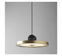 Lampes suspendues au Design Moderne Compatible with décoration de Hall d'entrée, Lampe Suspendue Moderne en galvanoplastie en Forme d'aimant,lumière Douce