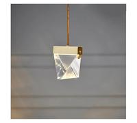 Lampes suspendues de Luxe Nordiques pour Restaurant, Salle d'étude, Salle à Manger, lustres, Lampes Modernes minimalistes pour Cuisine, Chambre à Coucher, éclairage en Cristal