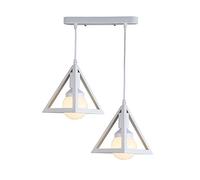 Lampes suspendues de Salle à Manger en Forme de Triangle en Fer, Style Art Simple, luminaire Suspendu pour Bar, café, Couloir, Balcon, intéressant