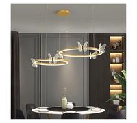 Lampes suspendues de Salon Modernes pour Plafond LED Papillon Table à Manger Lustre décoration de la pièce lumière Suspendue(40+60+80cm)