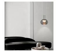 Lampes suspendues en Verre ondulé minimalistes Italiennes pour Chambre à Coucher, Chevet, Salle à Manger, comptoir de Bar, Salon, Lampes suspendues, éclairage Moderne