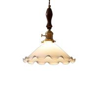 Lampes Suspendues Modernes Luminaire Forme De Fleur Lampes Suspendues En Verre Luminaire Suspension Drop Lighting Chevet Cuisine Chambre Décor pour Salle À Manger Couloir Îlot De Cuisine Change for