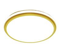 Lampes suspendues, plafonniers encastrés à LED noirs, lampe ronde en acrylique d'intérieur simple à luminescence de bord pour chambre à coucher, salle à manger, cuisine, salle de bain, couloir