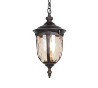 Lampes suspendues Vintage contemporaines plafonniers extérieurs étanches éclairage de Suspendu en Verre d'aluminium Industriel pour Porche Poste allée Patio E27