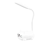 Lampes USB Chat, Lampe De Livre De Soin Des Yeux ABS, Lampe De Chevet De Protection Des Yeux Rechargeable, Lampes De Lecture De Nuit, Lampe De Bureau LED Sans Fil Pour La Lecture Bureau Domicile