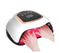 lampes UV pour ongles en gel, Lampe UV LED professionnelle for ongles, sèche-ongles à 72 avec détecteur de mouvement