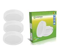 LampesEcoEnergie 3 Plafonniers LED Ø225Mm 20W 1900Lm Blanc Neutre 4000K,lampe de salon, lampe de cuisine, lampe de bureau, lampe de plafond