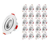 LampesEcoEnergie Lot de 20 Spot LED encastrable pour plafond 5W Blanc Neutre transformateur intégré
