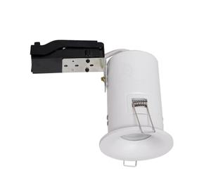 LampesEcoEnergie Support de Spot BBC RT2012 IP65 Basse Luminance 86mm de Diamètre Non Orientable avec Connecteur Automatique GU10 Intégré