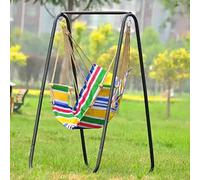 lamphle Support de balancelle en forme de A, forte capacité de charge, support de chaise hamac anti-déformation, support en métal, chaise suspendue, convient pour porche d'air, extérieur et intérieur,