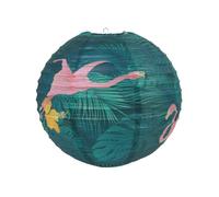 Lampion Boule Papier 30 CM Tropical - Lanterne Japonaise Papier - Lanterne Chinoise en Papier pour Mariage Baby Shower et autre Cé