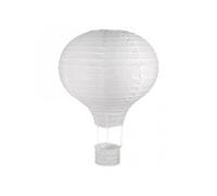 Lampion en papier Montgolfière à chassis métallique Ø 30 x 40 cm -