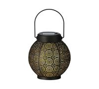 Lampion Lumineo 897539 Solaire 16 cm Noir Métal