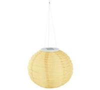 Lunartec – Lampions solaires Ø 30 cm LED blanc chaud – lot de 2