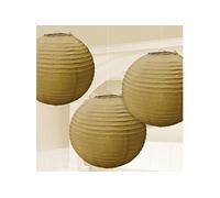 lampions or 20 cm 3 pièces