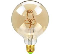 L'ampoule Edison LED Vintage - 4W e27 globe G80 G95 G125 ST64 Edison Ampoules A60 T45 LED Lampes 220V décoratif Filament spirale Dimmable ampoules blanches Vintage,G125